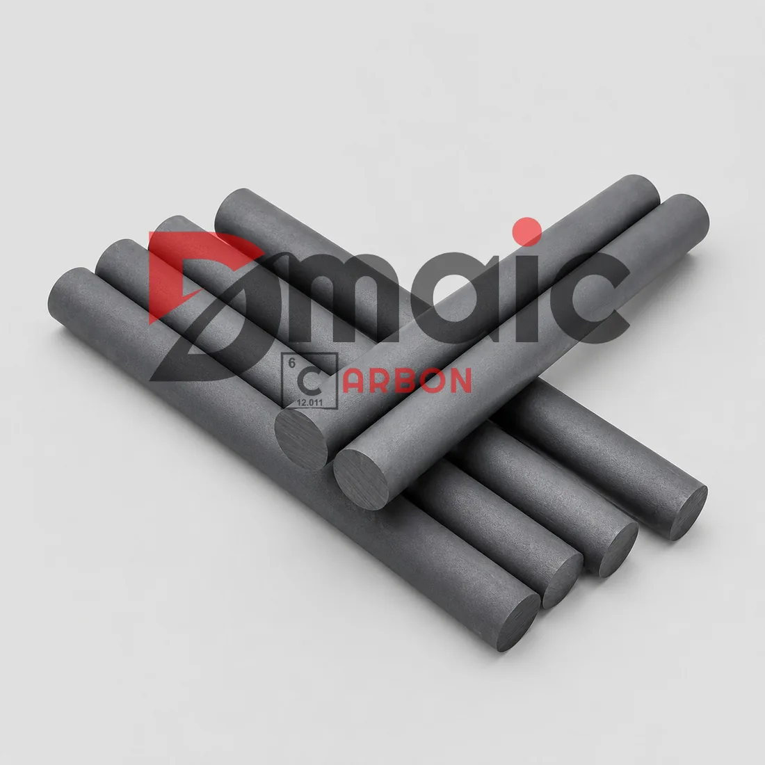 Synthetic Graphite Rods manufactured by Dmaic Carbon